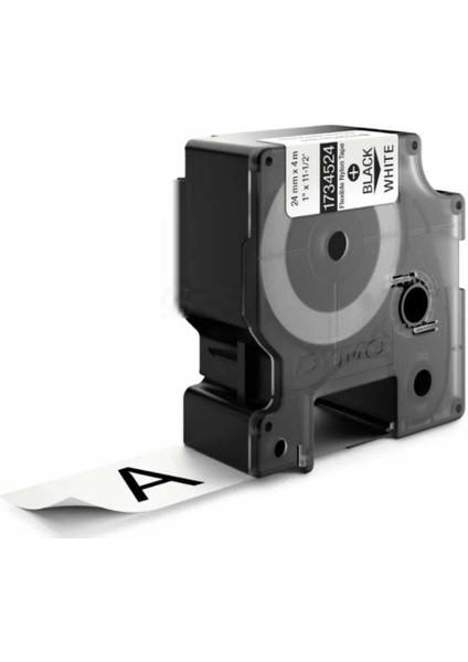 Rhinopro 1734524 Beyaz/siyah Esnek Naylon Şerit 24 mm x 3,5 mt fiyatları