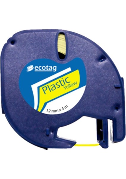 Letratag Muadili Thermal Plastik Şerit Etiket Sarı 10'lu fiyatları