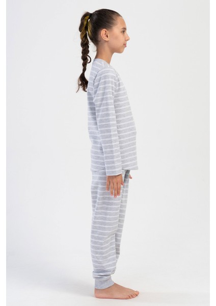 Kız Çocuk Uzun Kol Pijama Takım(7-8/13-14) , 403018