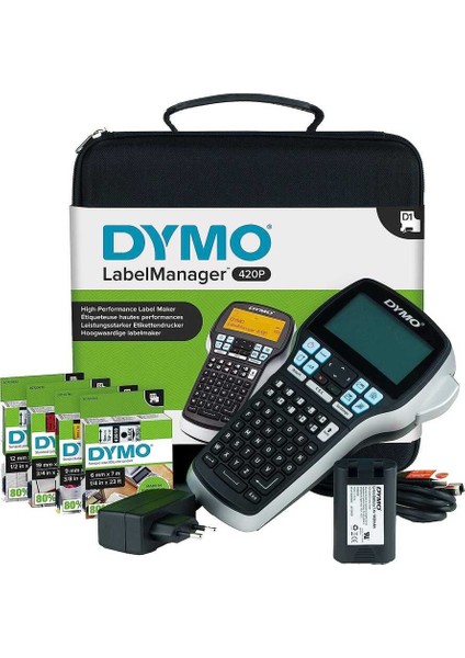 Labelmanager 420P Yüksek Performanslı Çantalı Etiketleme Makinesi