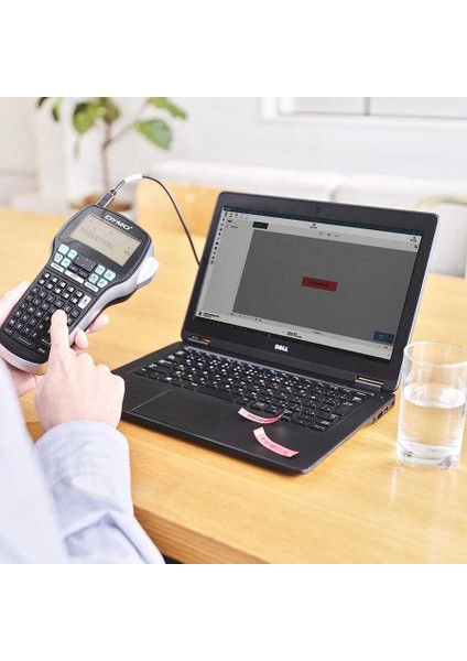 Labelmanager 420P Yüksek Performanslı Çantalı Etiketleme Makinesi fırsatları