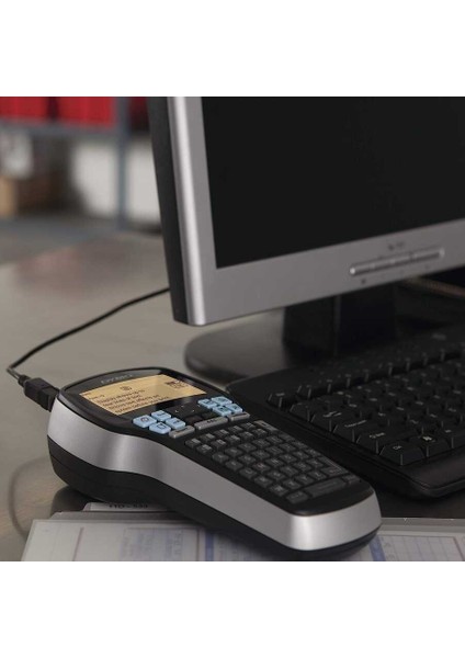 Labelmanager 420P Yüksek Performanslı Çantalı Etiketleme Makinesi indirimleri