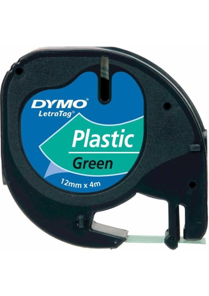 S0721640 Yeşil Letratag Plastik Şerit (12MM x 4mt)
