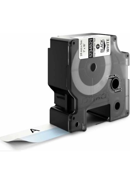 Rhinopro 1734821 Beyaz/siyah Lamine Vinil Şerit 24 mm x 5,5 mt fiyatları