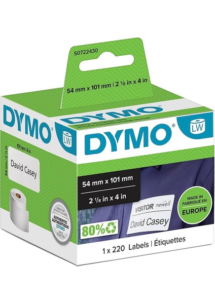 54X101MM Labelwriter Kargo Sevkiyat Etiketi (99014)