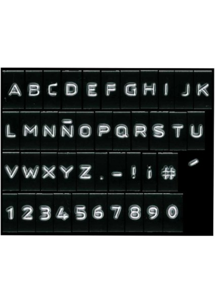 Mavi 3D Plastik Kabartma Yedek Şerit (9mm x 3mt) modelleri