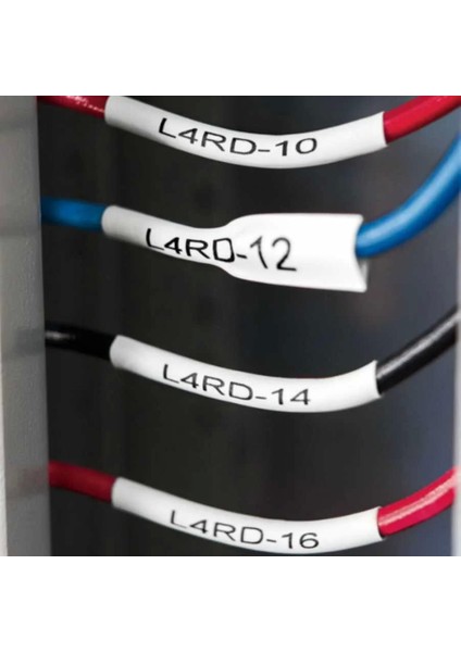 Rhinopro 18057 Beyaz/siyah Isıyla Küçülen Şerit 19 mm x 1,5 mt modelleri