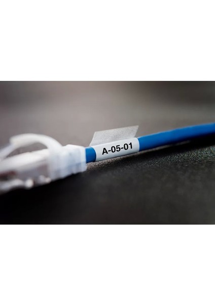 Xtl 1868704 Lamineli Tel Kablo Etiketi 21X21MM Beyaz - Siyah (250 Adet) modelleri