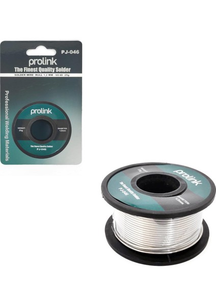 Tüp Lehim 25 Gr 1.2 mm 60/40 Prolink PJ-046