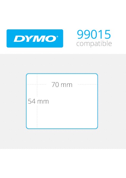 99015 Lw Çok Amaçlı Adres Etiketi 54X70 320 Li Paket 2-1/8''inç x 2-3/4''inç fiyatları