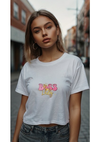 Kadıncropbaskılıt-Shirt Kadıntişört fiyatları