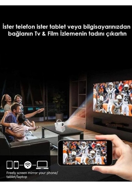 MB Promax 4/64 Android 10 Projeksiyon Bluetooth WİFİ