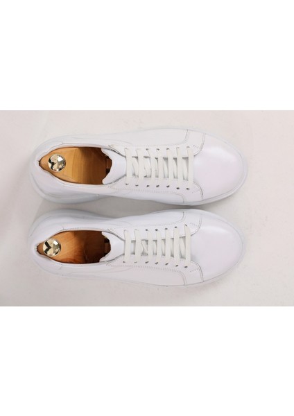 Milan Model Natural Deri Rahat Sneaker Erkek Ayakkabı