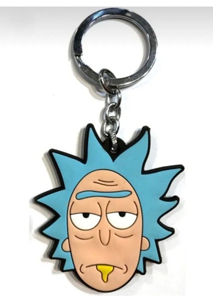 Rick & Morty Rick Silikon Anahtarlık