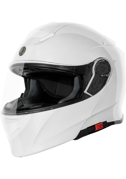 Torc T-28 Çene Açılır Motosiklet Kaskı Beyaz