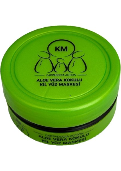 Cappadocia Action Aloe Vera Kokulu Kil Yüz Maskesi 250GR Kuru Ciltler Için