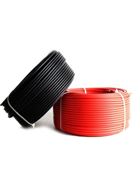 6 Mm² Solar Kablo - 10 Metre (5 M. Siyah 5 M. Kırmızı)