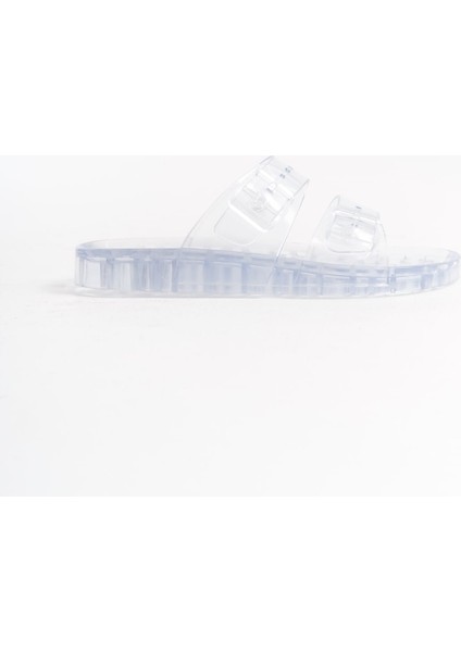 Kadın Jelly Şeffaf Cam Düz Terlik-MSTB188-CM modelleri