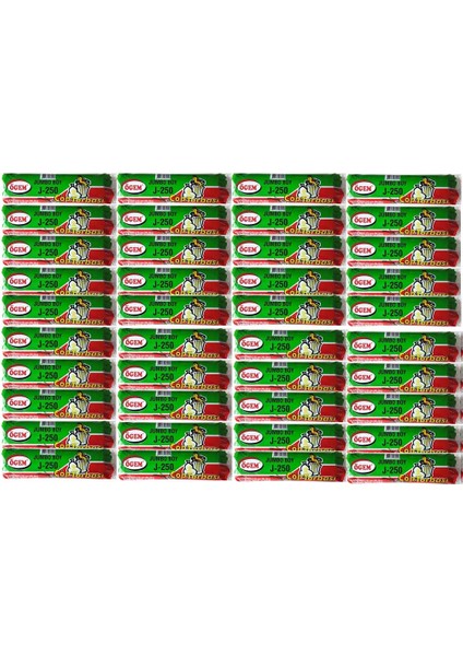 J-250 Jumbo Boy Çöp Poşeti (80 x 110 Cm) 10 Lu Rulo x 40 Paket Çöp Torbası Siyah