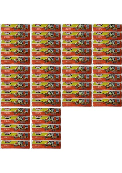 Büyük Boy Çöp Poşeti (65 x 80 Cm) 10 Lu Rulo x 50 Paket Çöp Torbası Mavi