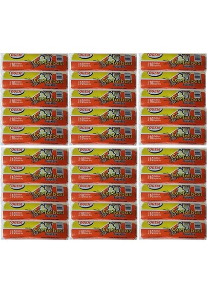 Büyük Boy Çöp Poşeti (65 x 80 Cm) 10 Lu Rulo x 30 Paket Çöp Torbası Siyah
