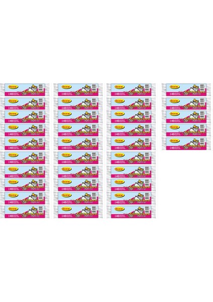 Küçük Boy Çöp Poşeti (40 x 50 Cm) 40 Lı Rulo x 35 Paket Çöp Torbası Şeffaf