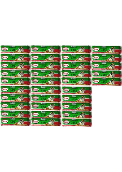 J-250 Jumbo Boy Çöp Poşeti (80 x 110 Cm) 10 Lu Rulo x 35 Paket Çöp Torbası Mavi