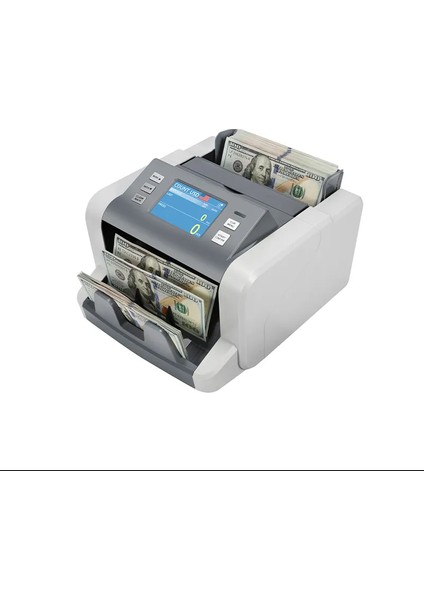 HL-P80 Karışık Para Sayma Makinesi 6 Ülke Para Birimi Tl, Usd, Euro,gbp, Chf, Rub