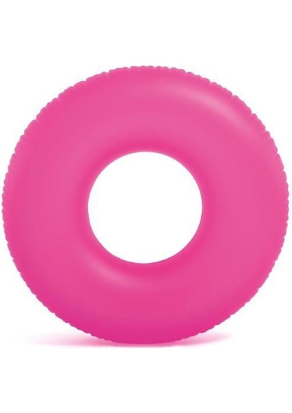 Neon Renkli Simit 91 cm 9+ Yaş 52623 Pembe