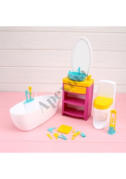Linda'nın Banyosu Eğlenceli Oyuncak Banyo Seti