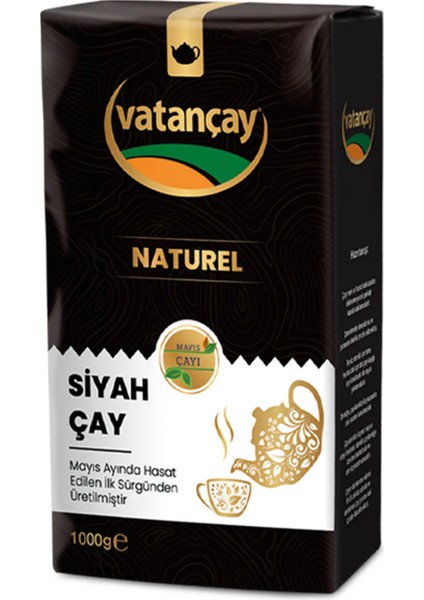 Siyah Naturel Çay 1000 gr