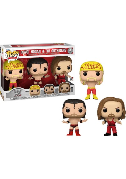 Pop 3-Pack Wwe - Nwo, Hogan & Outsiders