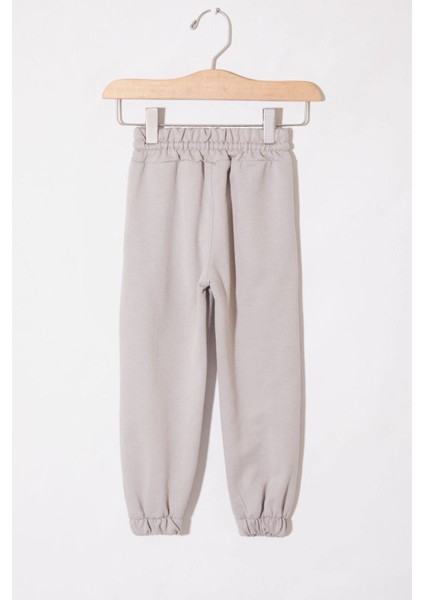 Bej Kedi Baskılı Cepli Kız Çocuk Eşofman Altı 1-4 Yaş 19022 fırsatları