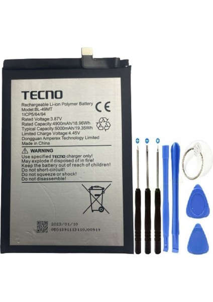 Pop 4 Pil Batarya Ve Tamir Seti