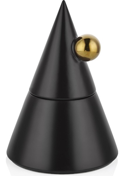 Seta Elıte Deco Planet Siyah Kapaklı Dekor 16*16*23CM