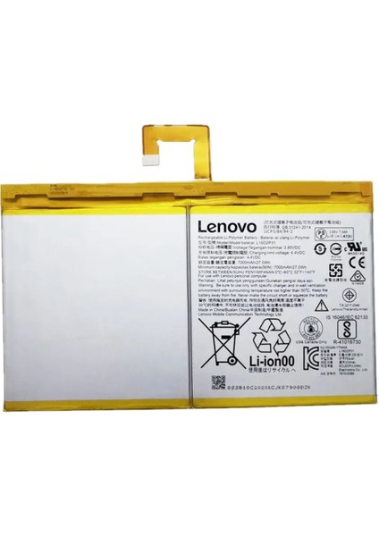 Tab4 10 Plus Uyumlu TB-X704F X704L Pil Batarya L16D2P31 7000MAH