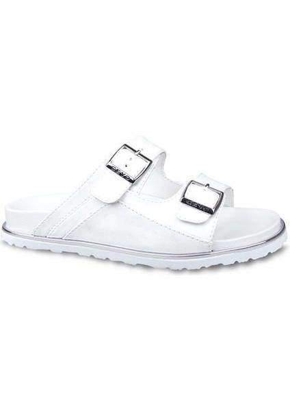 Kadın Ortopedik Günlük Terlik Suni Deri Malzeme