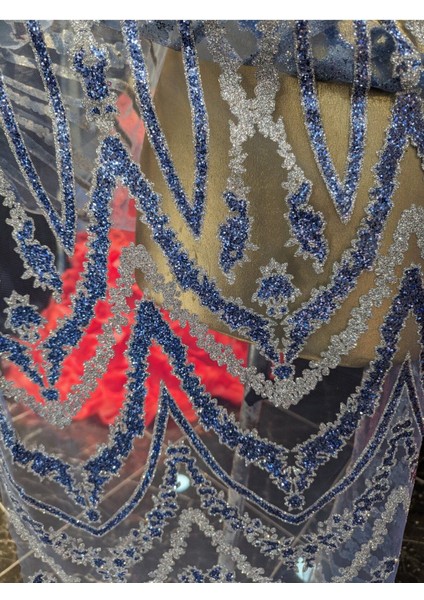 10 Yard Çift Baskı Serigrafili Tulle (Parti Elbiseleri Için 516) fiyatları