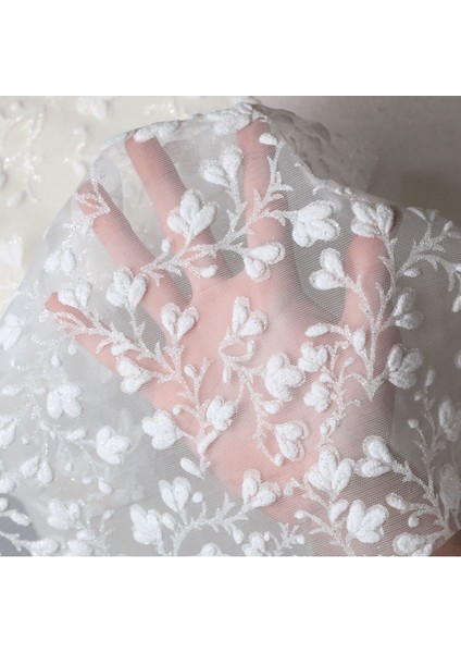 10 Yard Çift Baskı Puffy Tül (Gelinlik Için Hayal Tül 115) modelleri