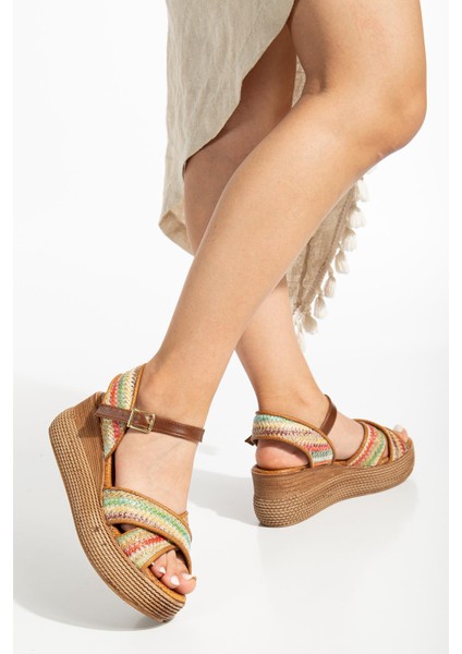Suins Bernice Kadın Renkli Sandalet fiyatları