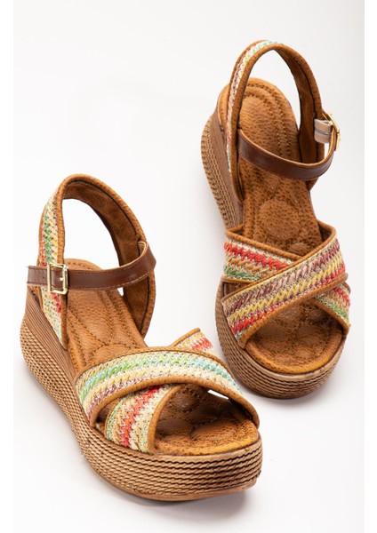 Suins Bernice Kadın Renkli Sandalet modelleri