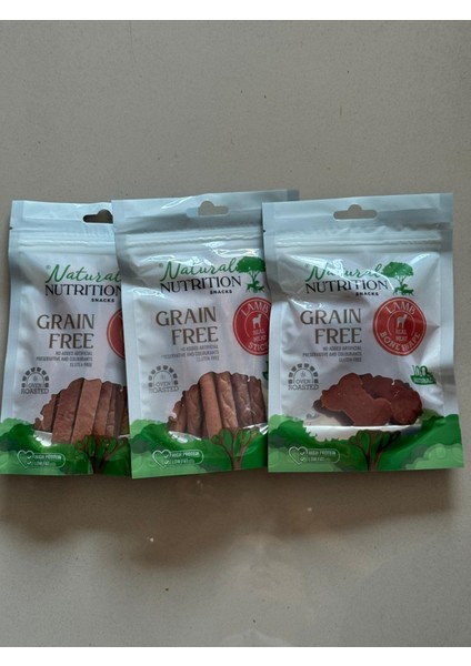 Natural 3'lü Kuzu Etli Köpek Ödülü