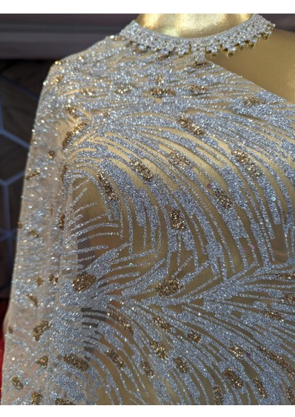 10 Yard Çift Baskı Serigrafili Tulle (Parti Elbiseleri Için 513) fiyatları