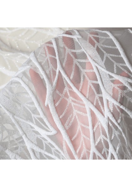 10 Yard Çift Baskı Puffy Tül (Gelinlik Için Hayal Tül 116) fiyatları