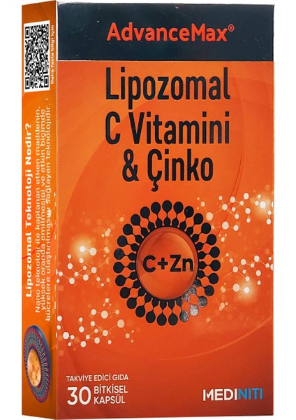Lipozomal C Vitamini & Çinko