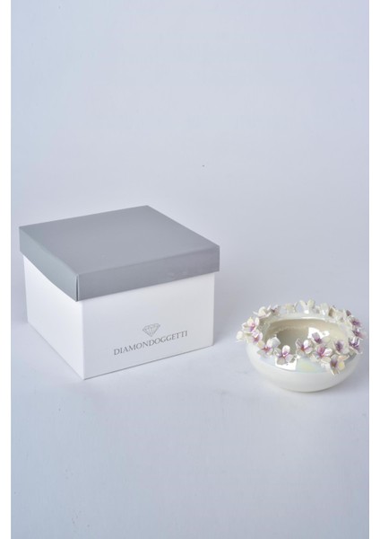 Seta Diamond Lıla Dekor Kase Kçk D9 H5 cm