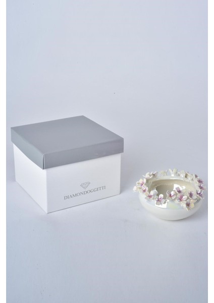 Seta Diamond Lıla Dekor Kase Kçk D9 H5 cm