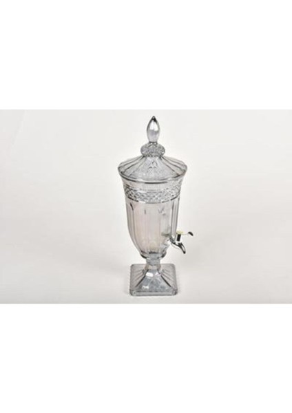 Seta Crystal Cam Limonatalık Gri 16 * 16 * 46 Cm