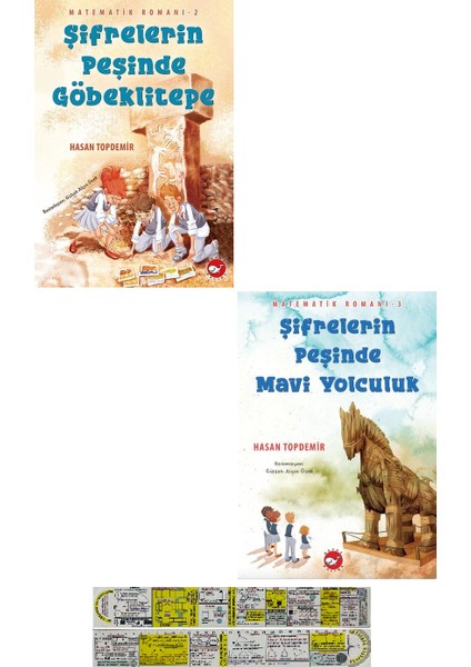 Şifrelerin Peşinde Göbeklitepe - Şifrelerin Peşinde Mavi Yolculuk 2 Kitap - Hasan Topdemir - Cetvel