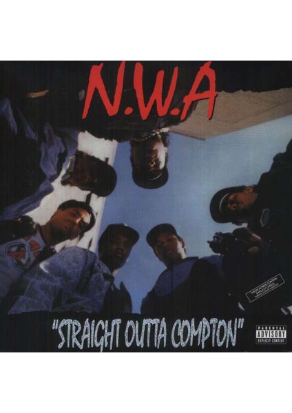 N.w.a Straight Outta Compton Plak